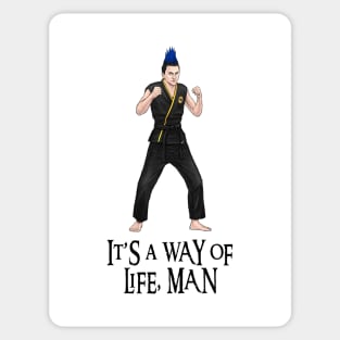 It's A Way Of Life, Man Sticker